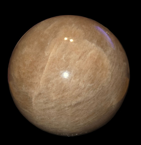 Peach Moonstone sphere