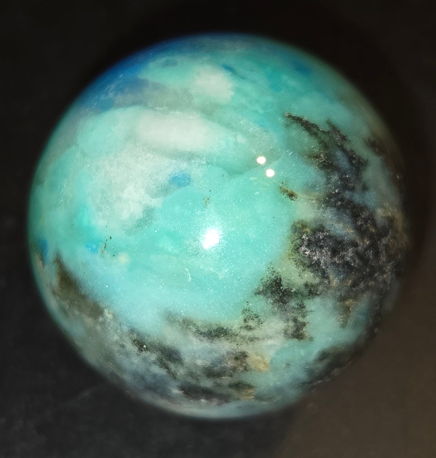 Phoenix stone sphere