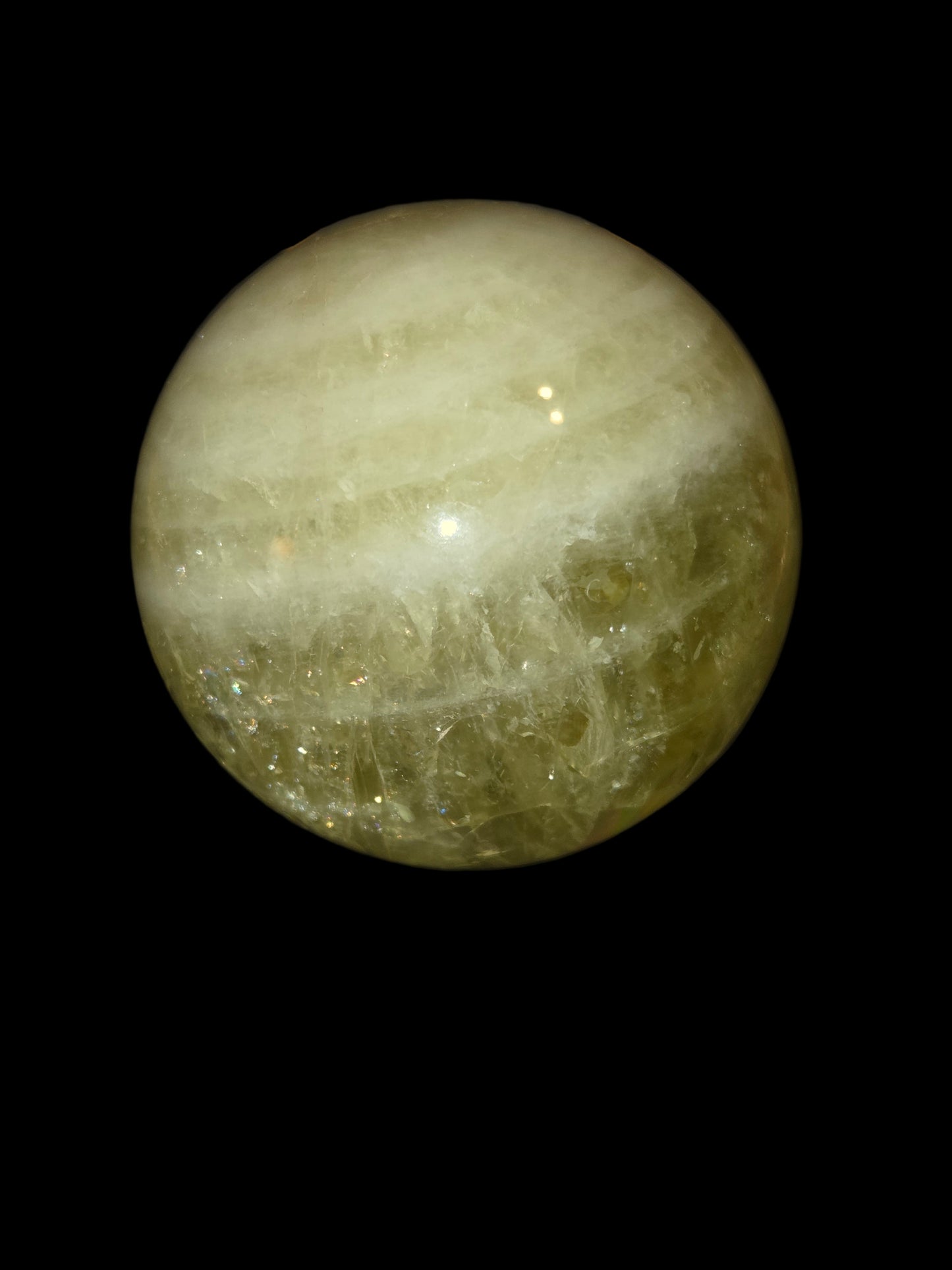 Citrine sphere