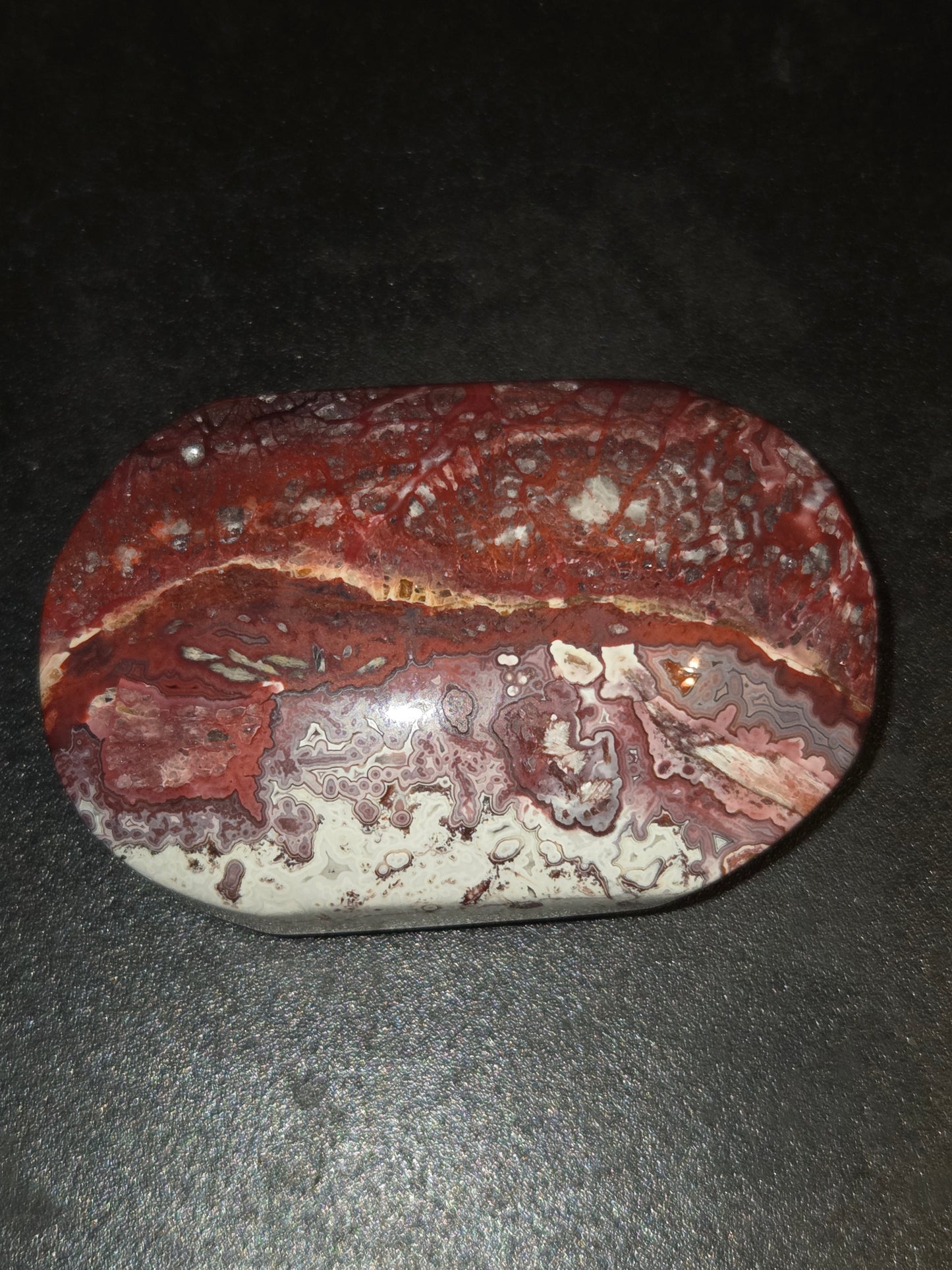 Mexican agate palm stone