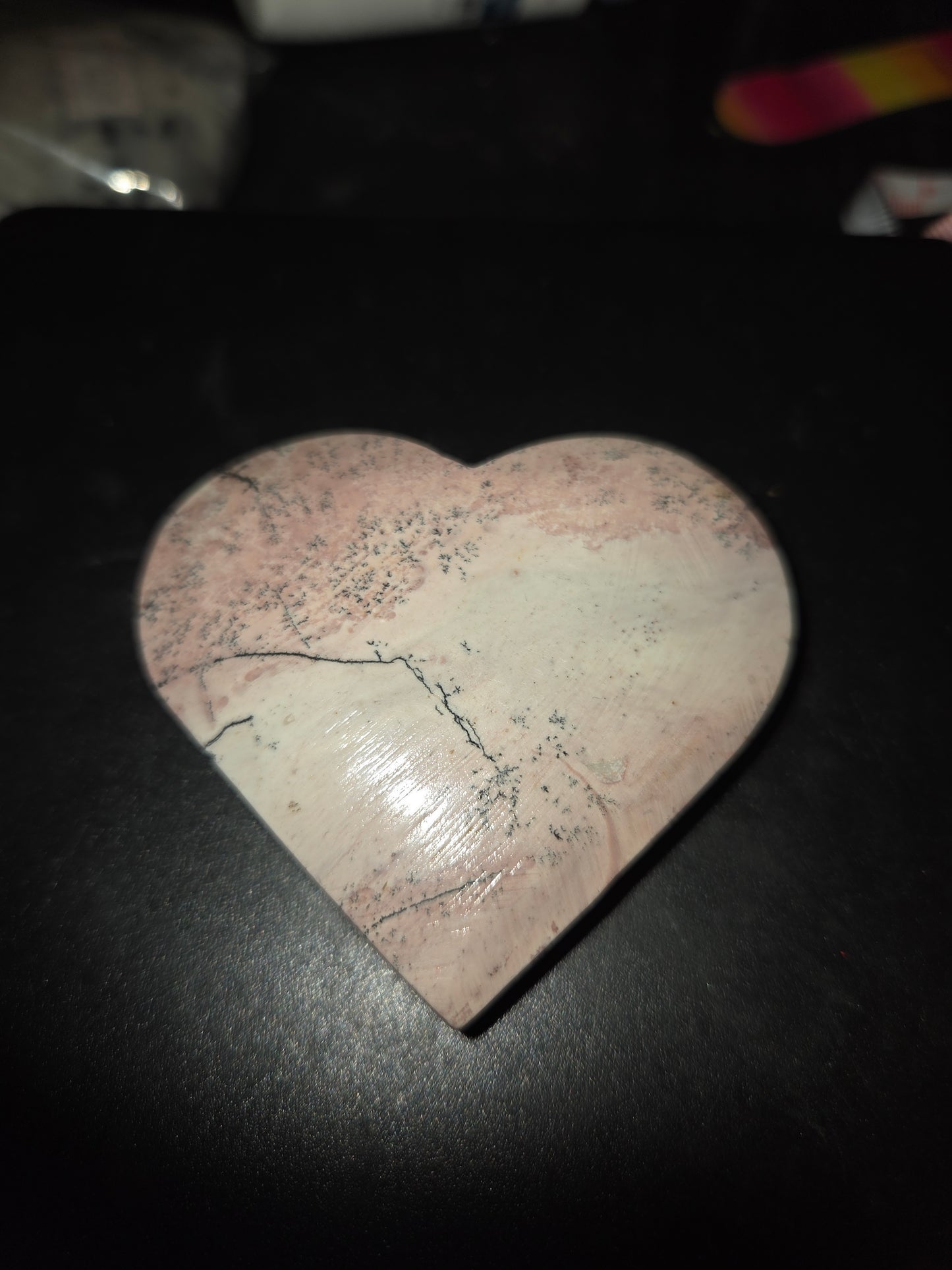 Pink picture jasper heart