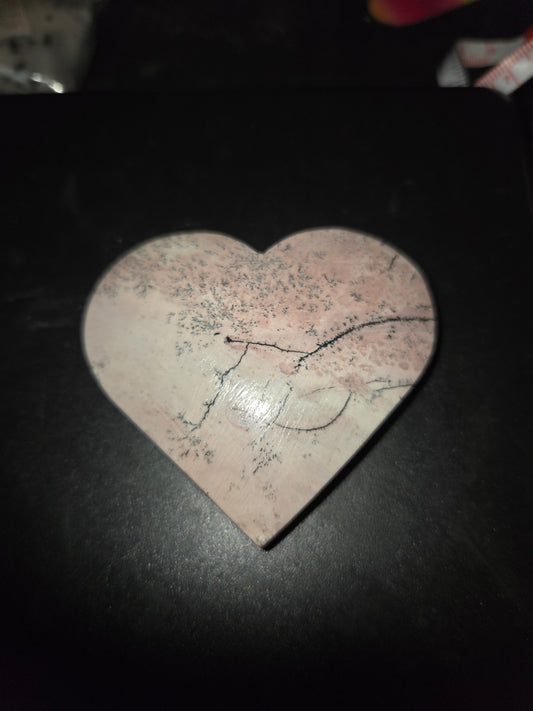 Pink picture jasper heart