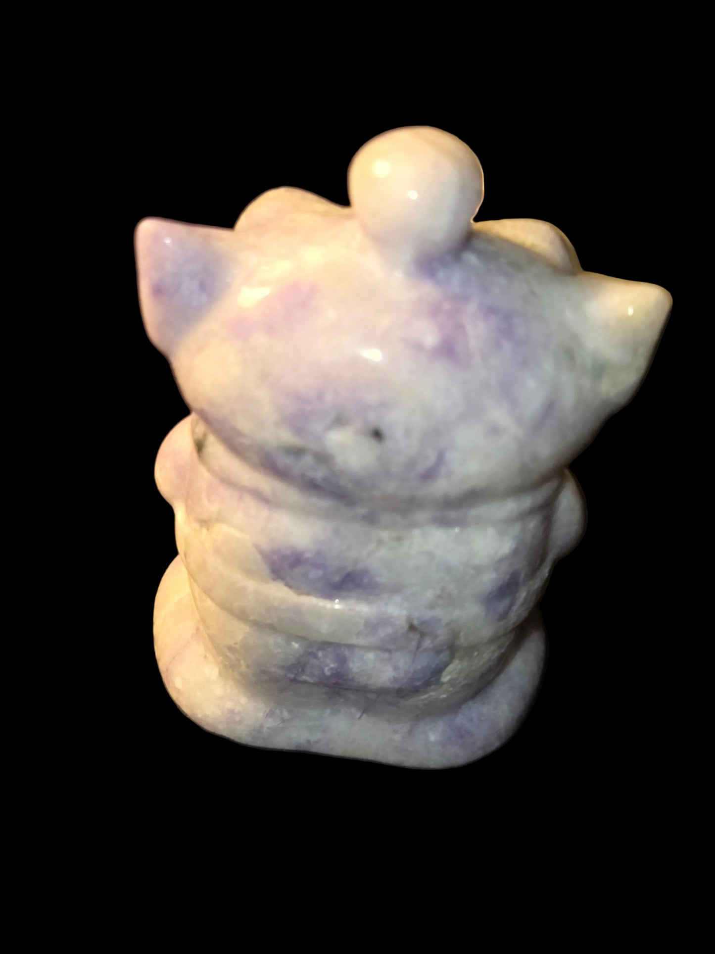 Tiffany jasper alien carving