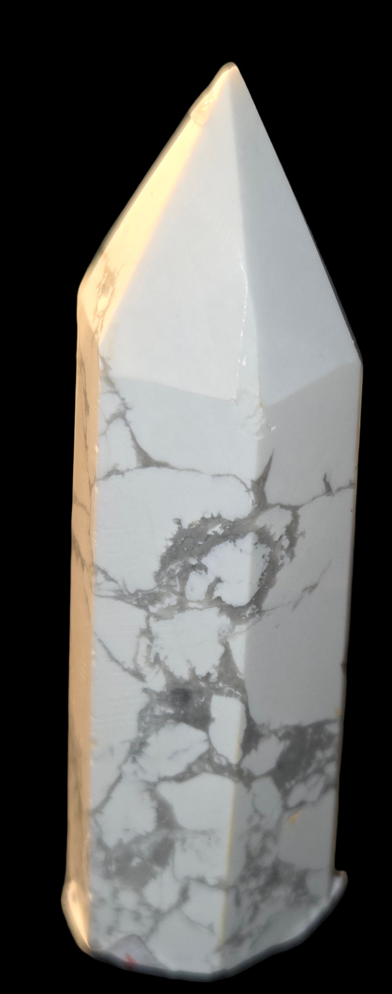 Small Howlite Tower