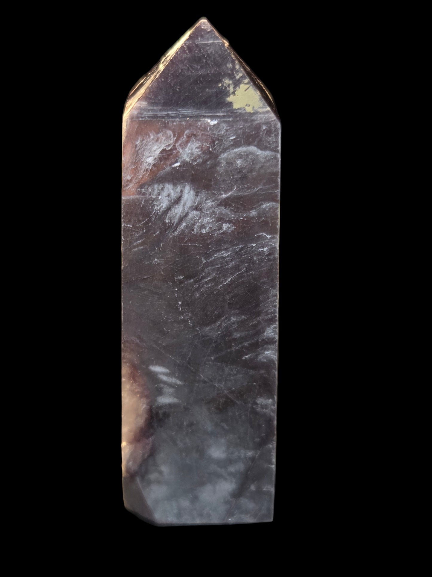 Purple mica tower