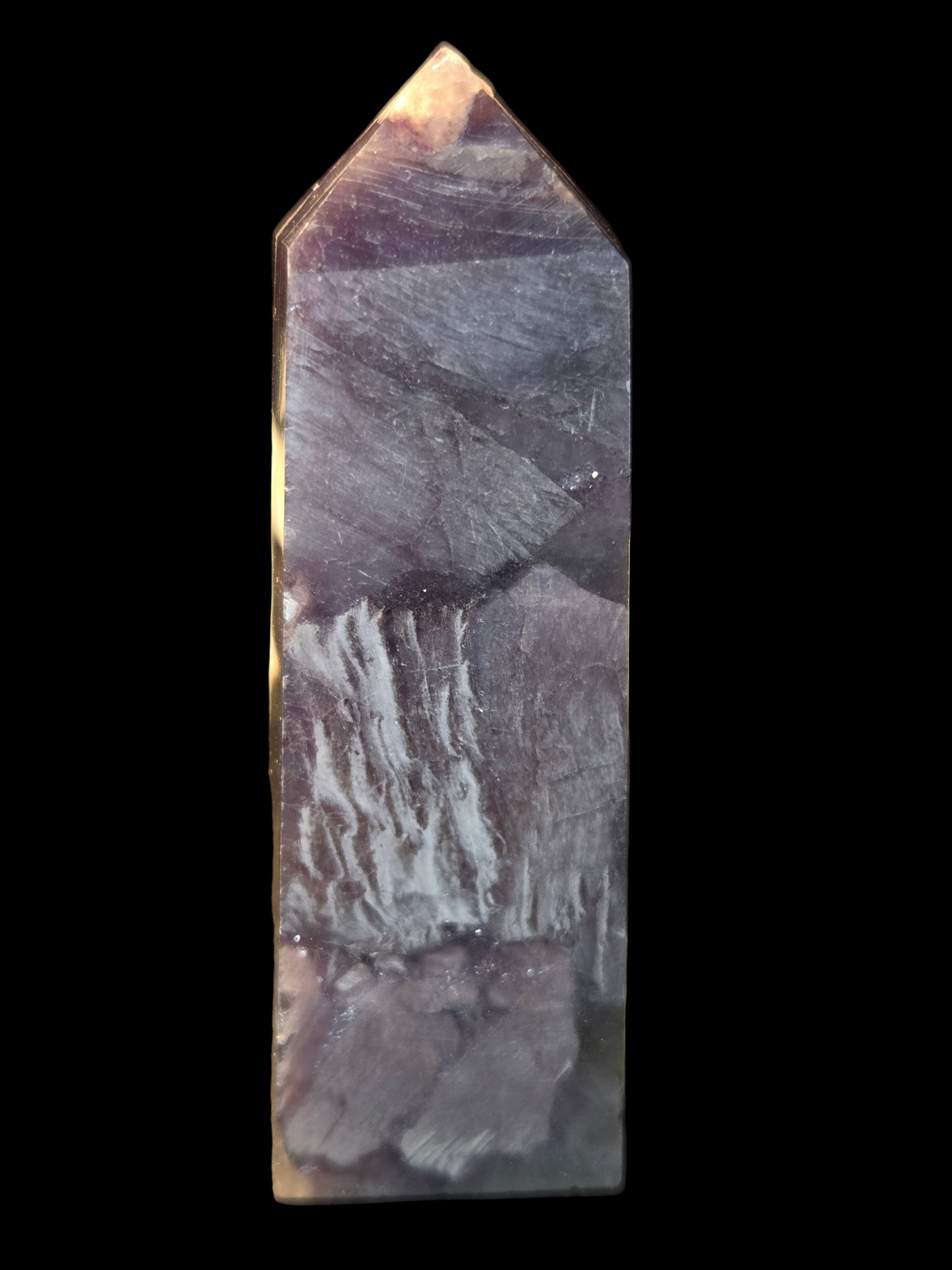 Purple mica tower