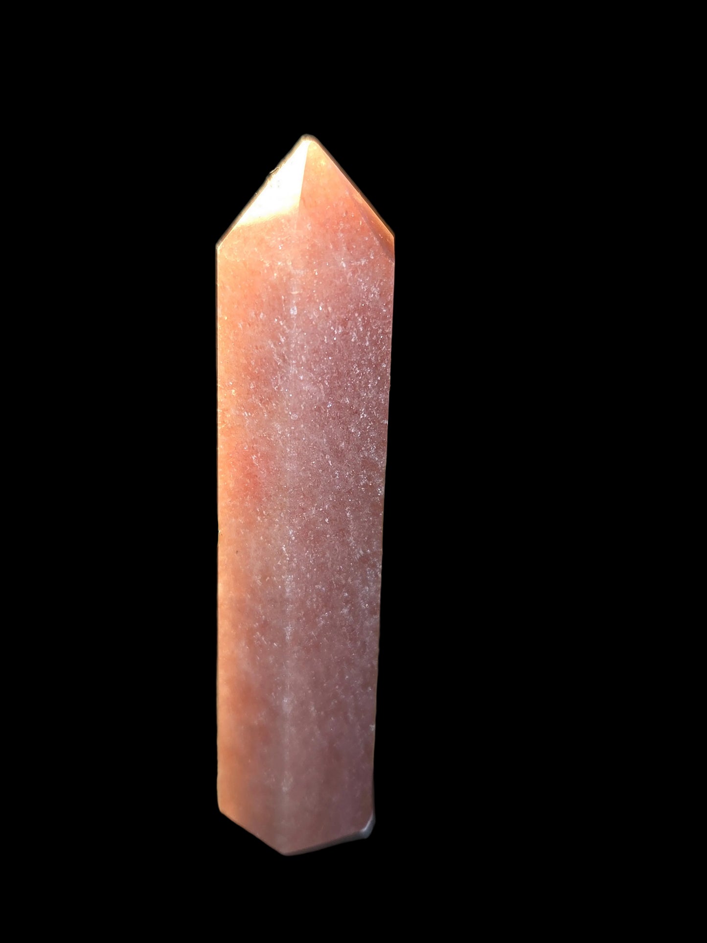 Strawberry quartz tower