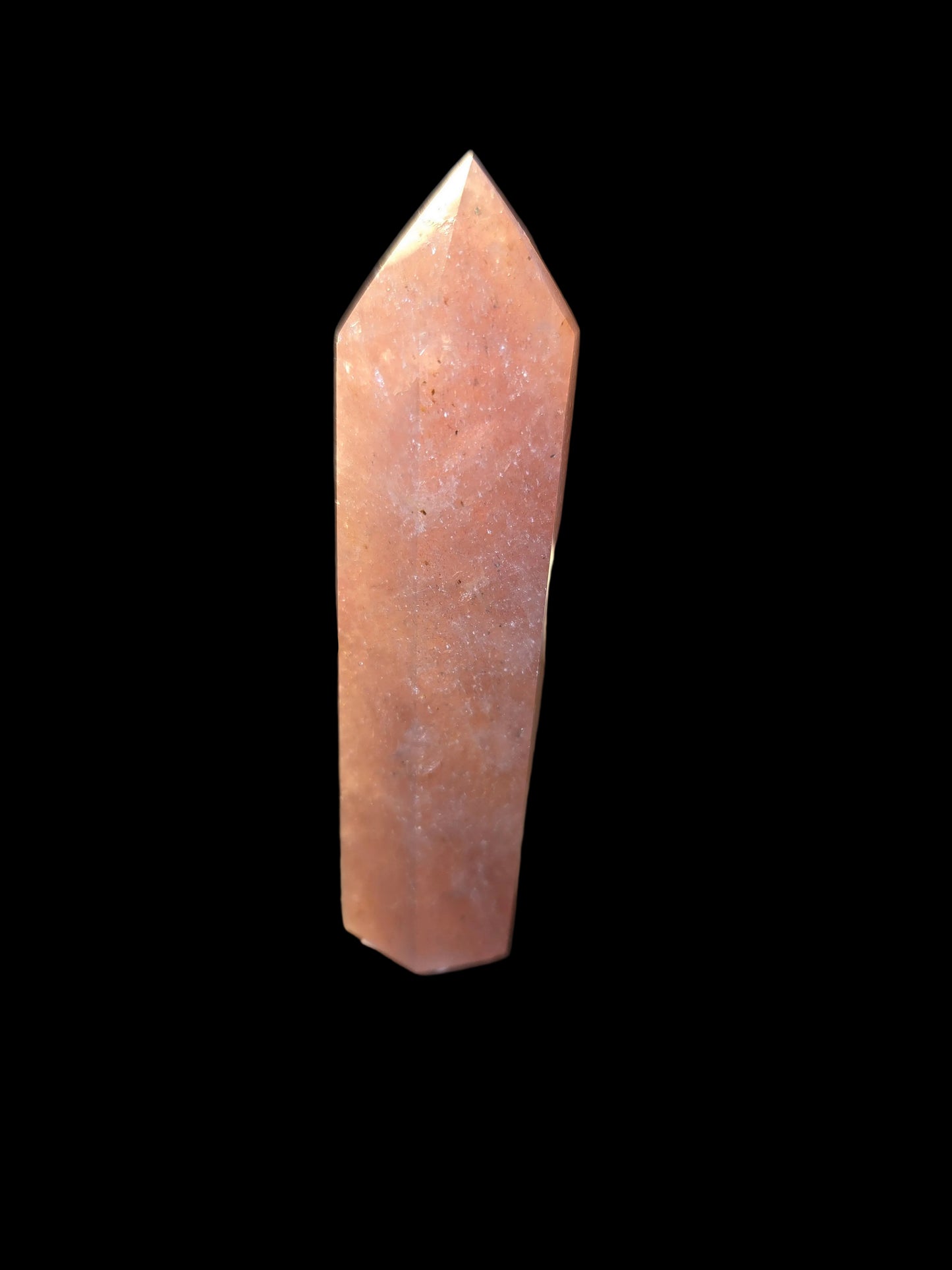 Strawberry quartz tower