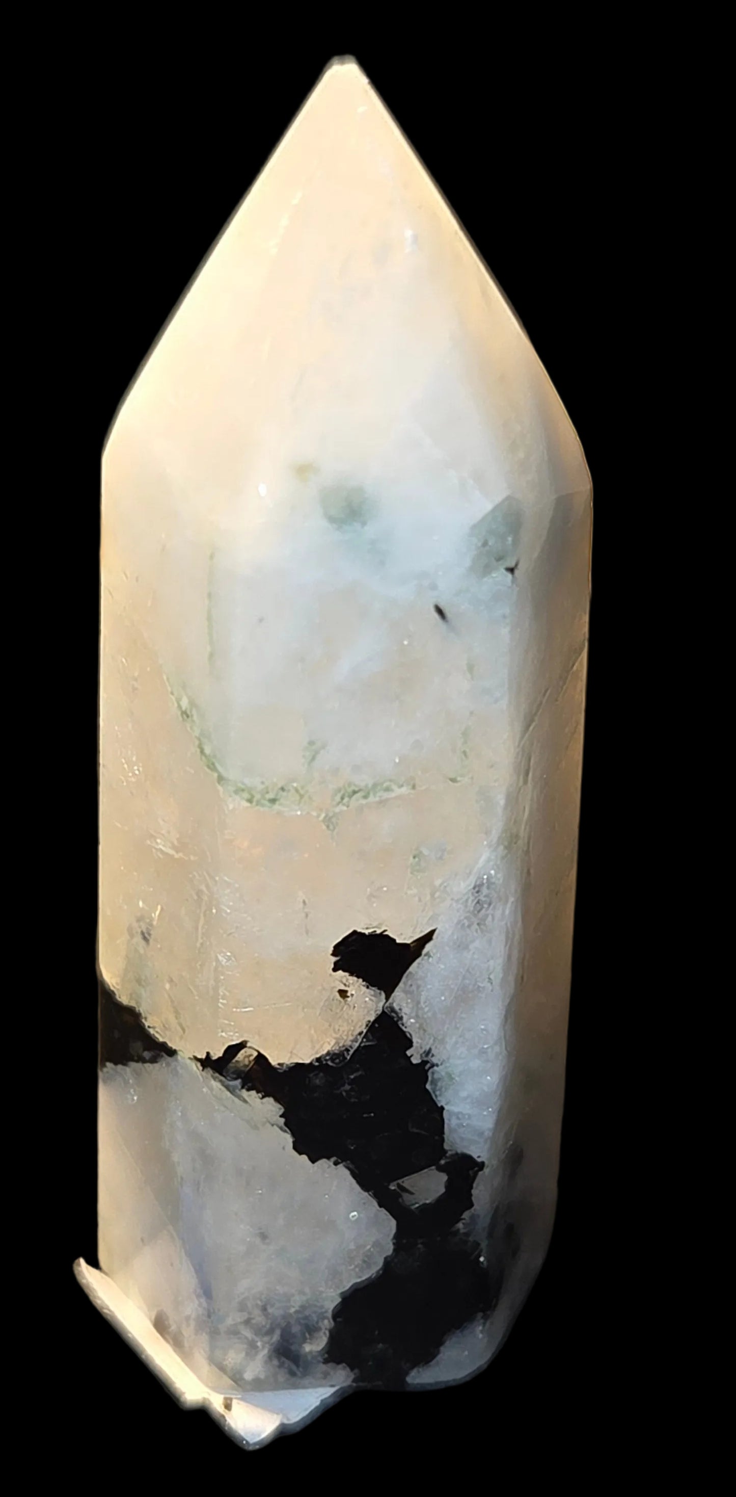 Small Rainbow moonstone tower