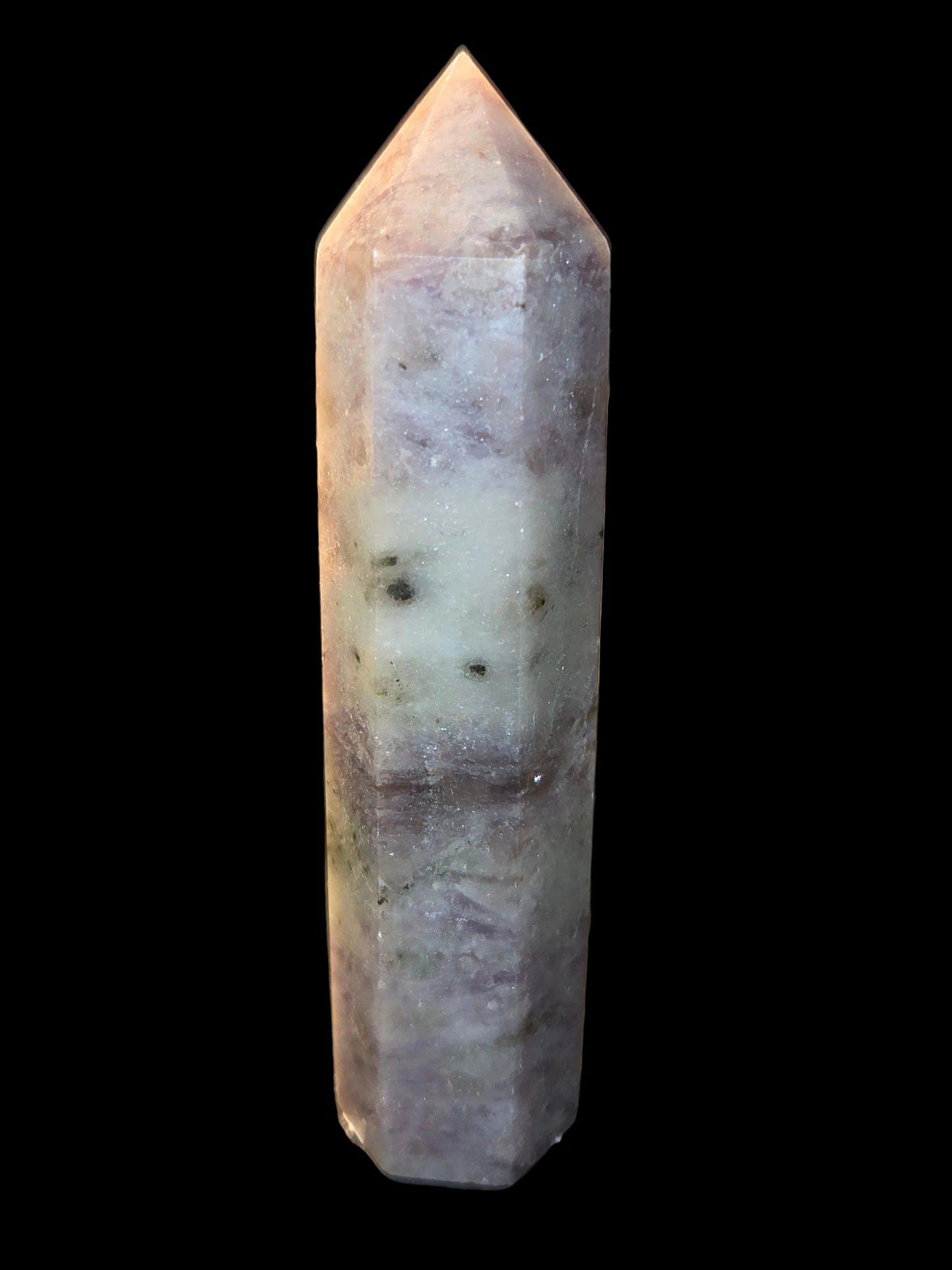 Rainbow fluorite tower