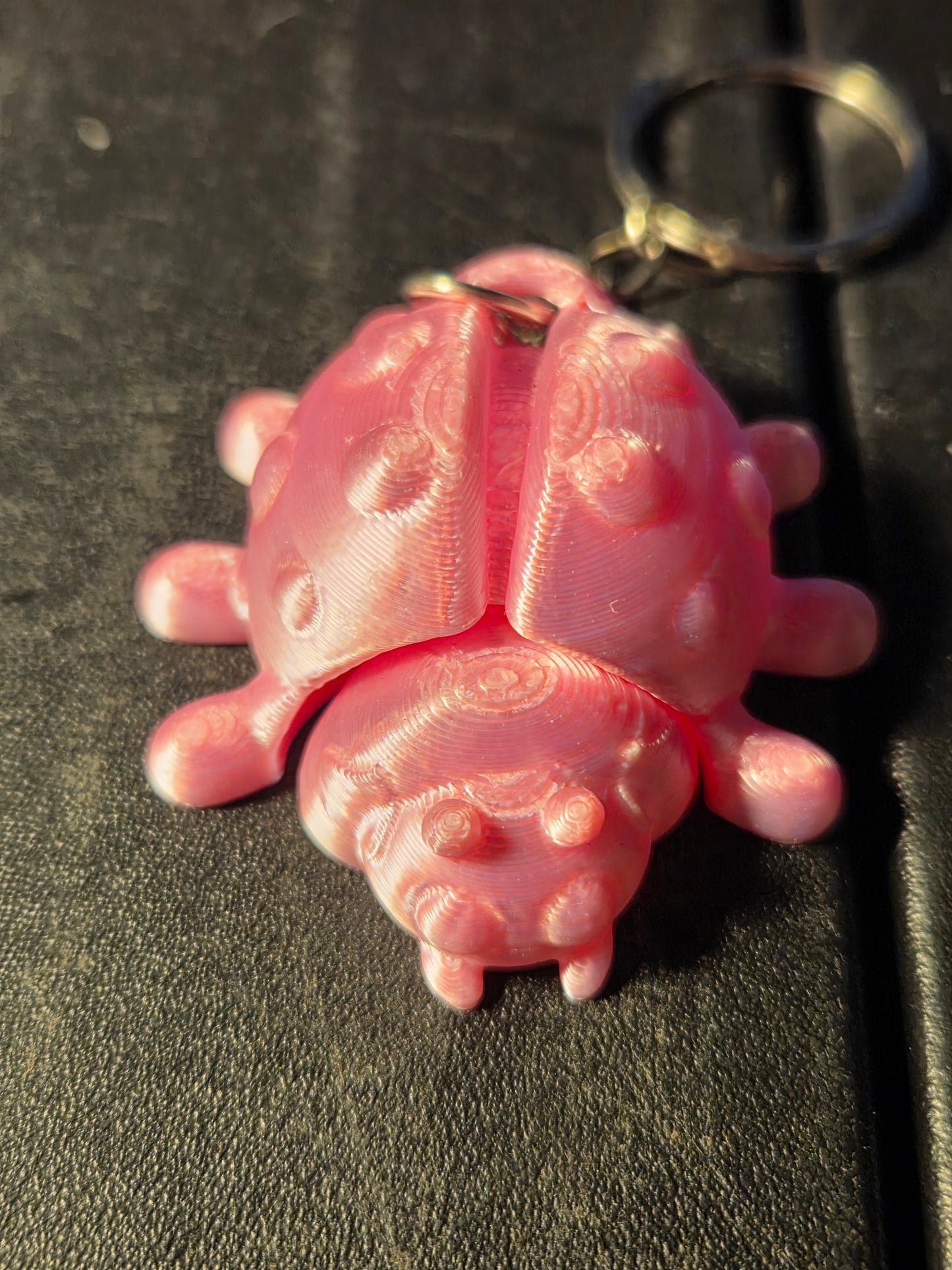 3D printed Ladybug Keychain