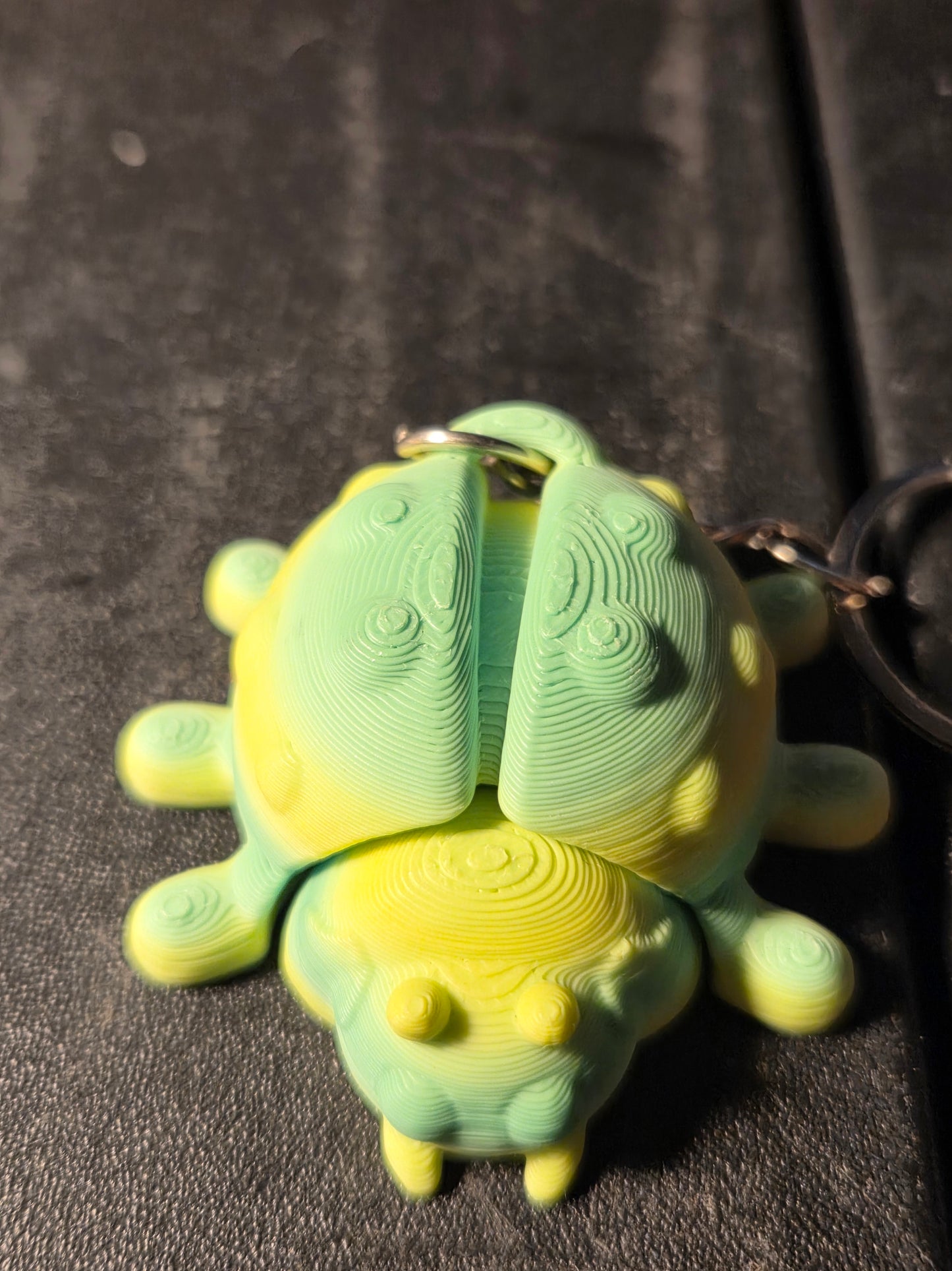 3D printed Ladybug Keychain