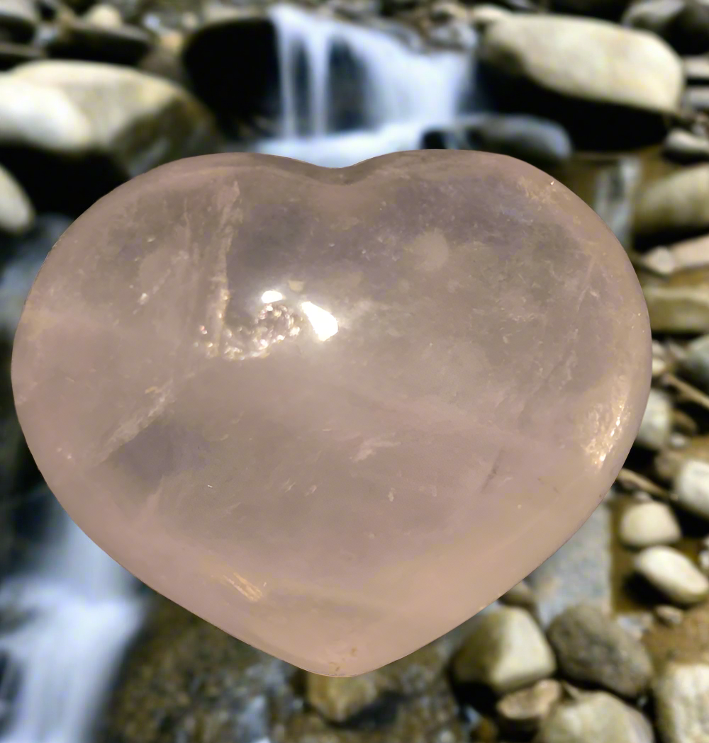 Clear Quartz Heart