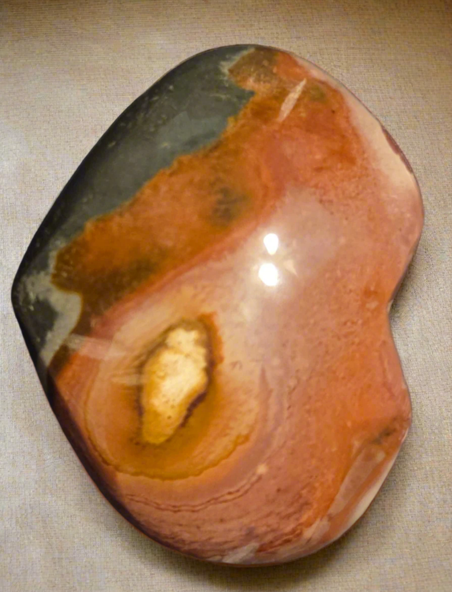 Polychrome Jasper Heart