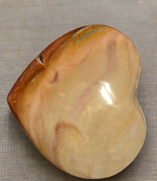 Polychrome Jasper Heart