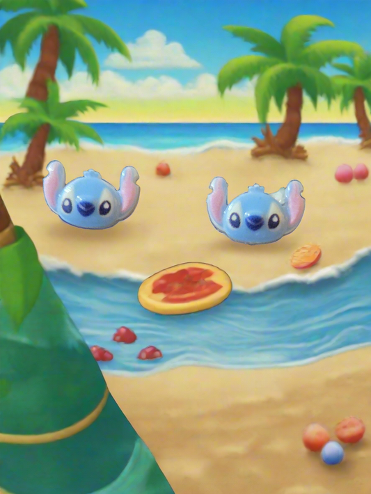 Stitch earrings