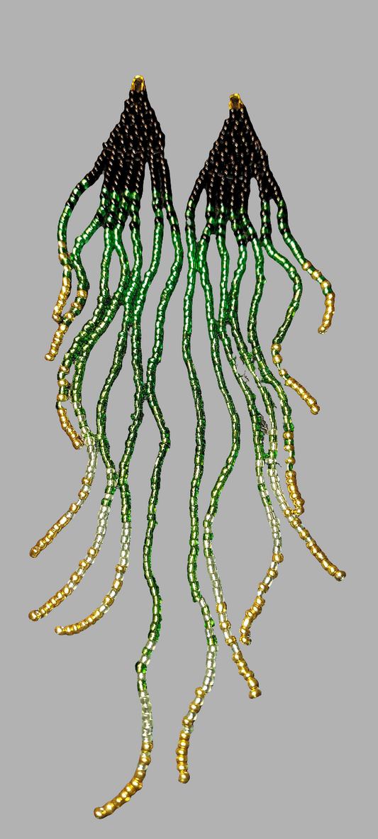 Beaded Dangle Earring