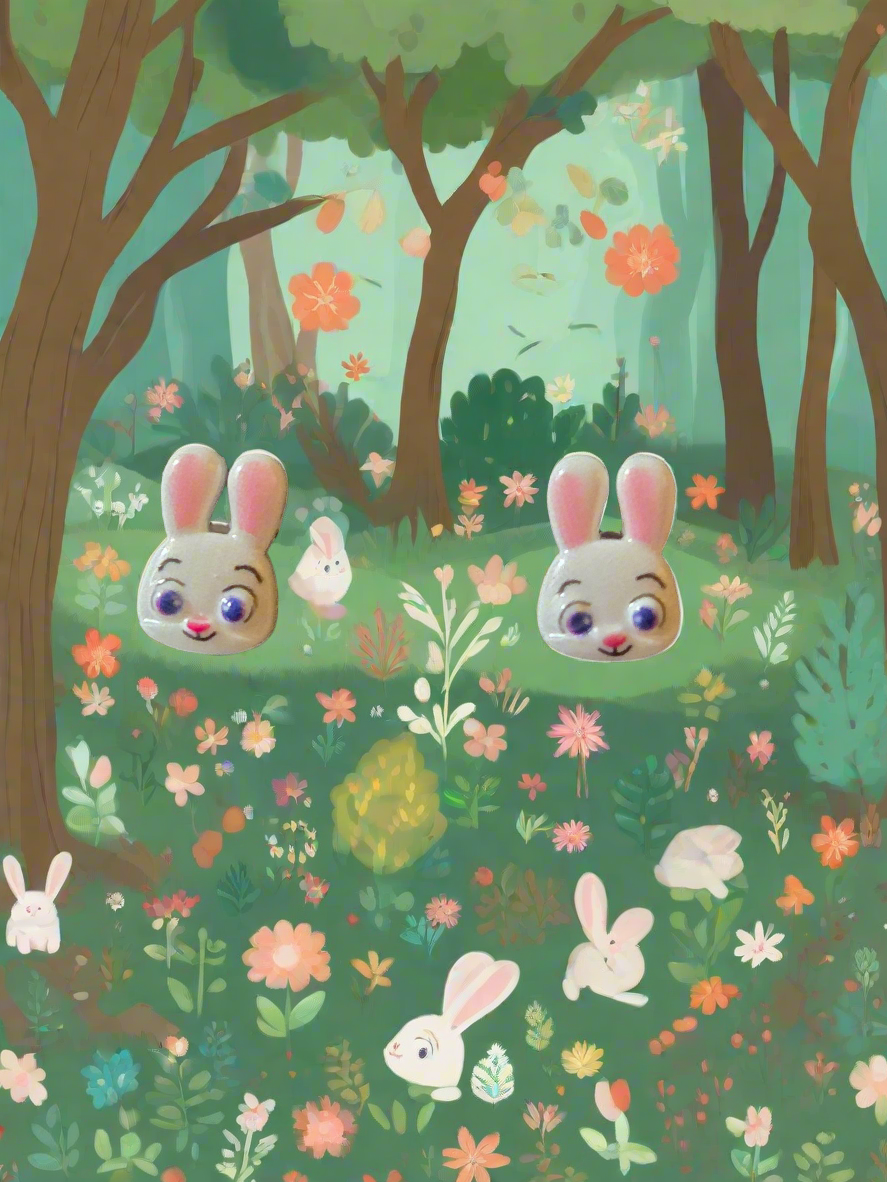 Bunny earrings