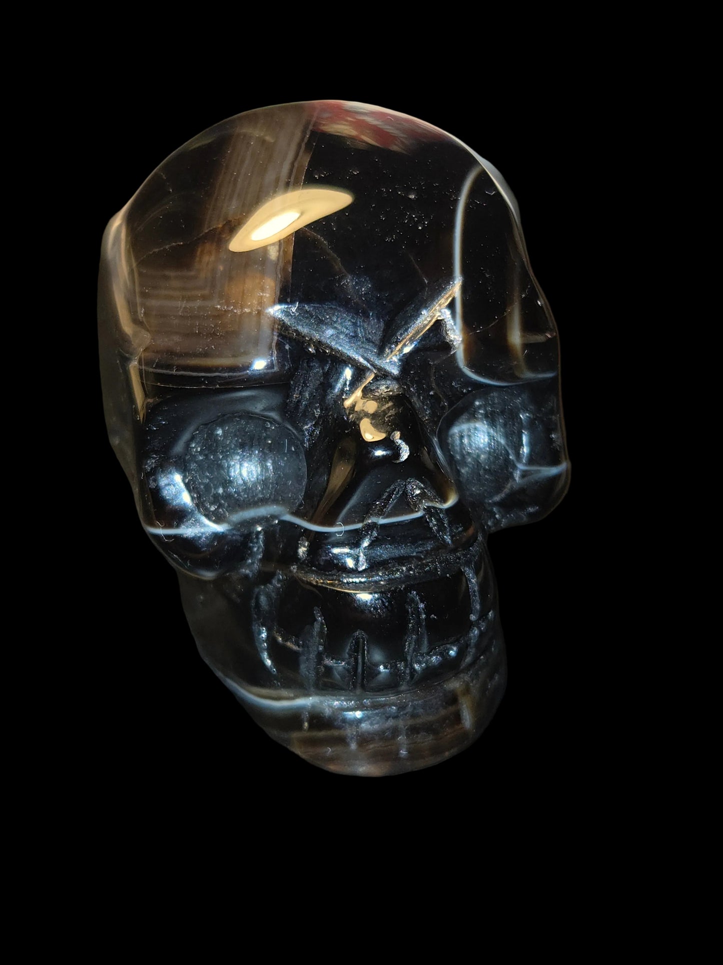 Baswona agate skull