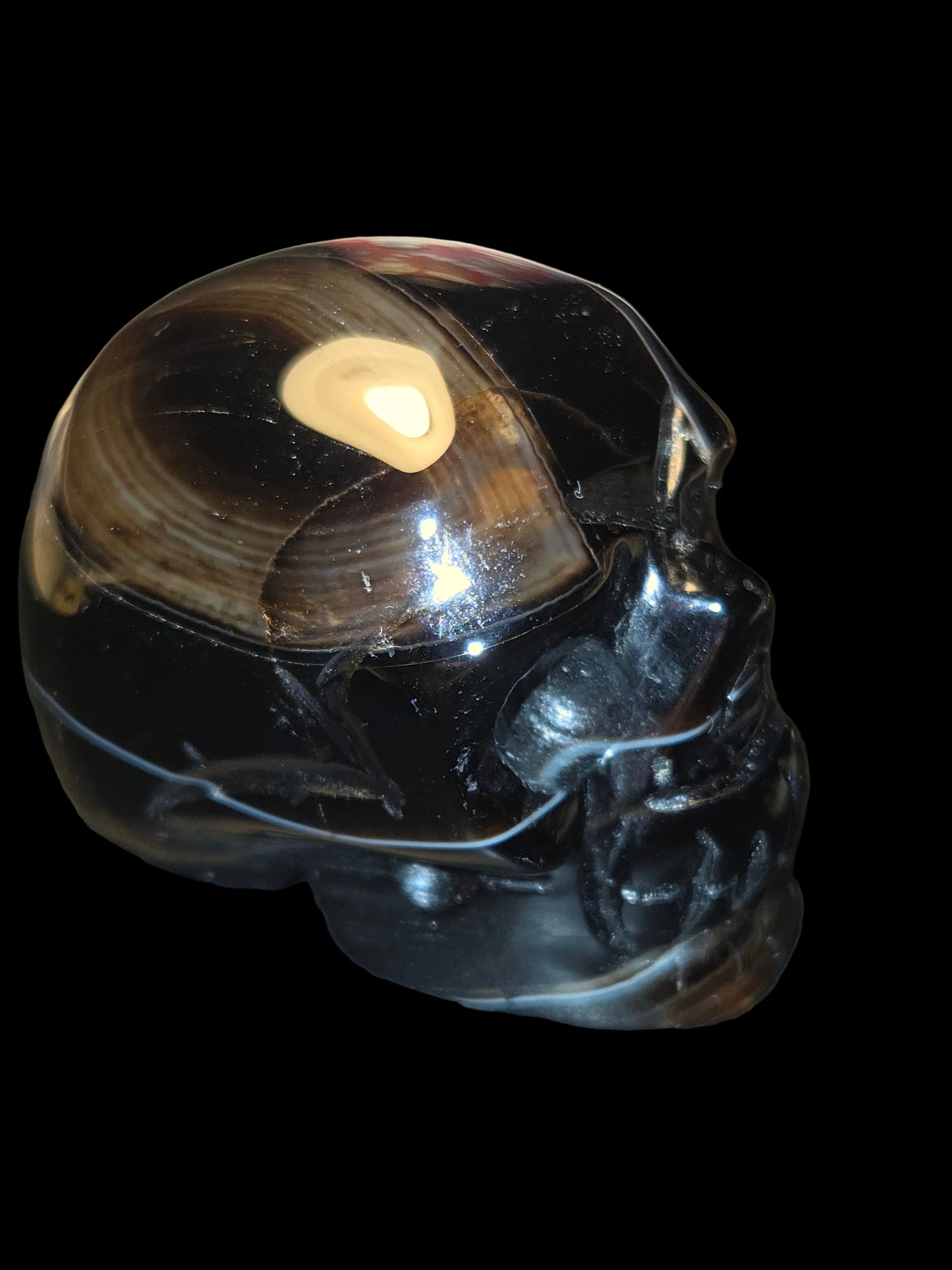 Baswona agate skull